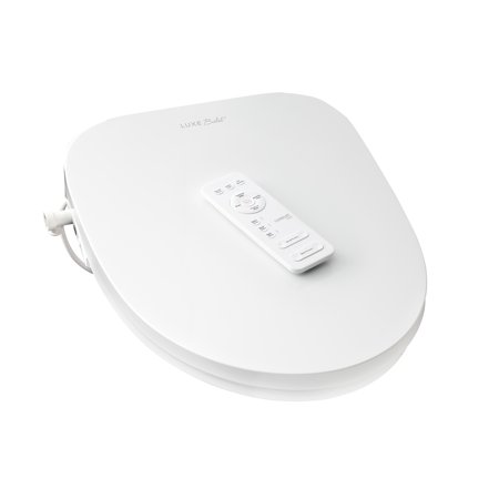 Luxe Bidet Luxelet E890 Electric Bidet Seat with Remote Control for Elongated Toilets