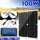 thumbnail image 2 of Kit de cargador de batería de panel solar de 20W y 18V, módulo monocristalino con controlador de carga de 10A, 2 of 5