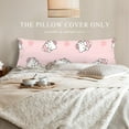 thumbnail image 3 of Hello Kitty Anime Body Pillow Cover Ultra Soft Microfiber Pillowcases with Hidden Zipper Closure 20x54inch, 3 of 5