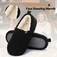 thumbnail image 6 of RockDove SoftEase Faux Shearling Memory Foam Slippers, 6 of 7