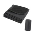 thumbnail image 2 of Colcha de mochilas de mochilas de mento almohadilla de picnic de manta al aire libre multifuncional Negro, 2 of 8