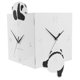 thumbnail image 5 of Reloj De Pared Cuadrado, Cronometraje Preciso, Reloj De Pared De Esquina Con Pilas, Metal Para Pasillo, 5 of 7