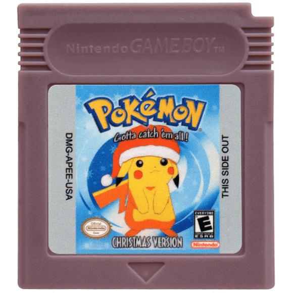 Pokemon Christmas Version GBC Game Boy Color 16bit
