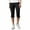 Black, variant on Women's Saturday Trail II Knee Pant, Water & Stain Resistant