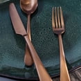 thumbnail image 2 of Skandia™ Mirabella Satin Copper - 20 Piece Flatware Set, Service for 4, Forged, Titanium, 2 of 5