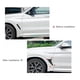 thumbnail image 3 of Embellecedor de la Cubierta de Salida de Aire Lateral del Cuerpo, 1 par de embellecedores de ventilacia lateral izquierdo y derecho del coche guardon, 3 of 7