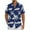 Blue, variant on Xixinqiwan No Boundaries Men's Button Shirt,Men's Breathable Linen Shirt Short Sleeve Button Down Casual Loose Fit Summer Shirts Beach Resort Wear