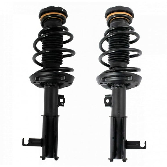 TRQ Front Strut & Coil Spring Assembly Set Driver & Passenger Sides Fits Select 14-15 Chevrolet Malibu 16 Malibu Limited
