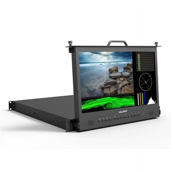 Lilliput BM1730S 17.3 in. Full HD Pull-Out Rack Monitor with Waveform