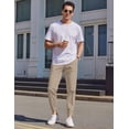 thumbnail image 2 of COOFANDY Mens Casual Joggers Pants - Cotton Drawstring Chino Cargo Pants Hiking Outdoor Twill Track Jogging Sweatpants Pants with Pockets for Men, 2 of 6