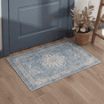 thumbnail image 6 of KUETH Modern 5x7 Area Rugs for Living Room, Non Slip Machine Washable Retro Rugs, Low Pile Chenille Print Rug for Bedroom, Dining Room, Home Office, 6 of 6