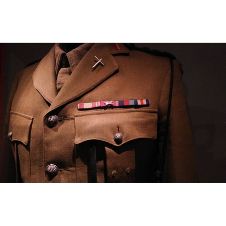 - LAMINATED POSTER Uniform Decorations Medal Military Poster Print 24 x 36