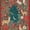 ARN7112-CRIMSON BLOOM, variant on KUETH 5'x7' Christmas Machine Washable Area Rug, Non-Slip Rugs for Living Room, Bedroom and Dining Area, Beige