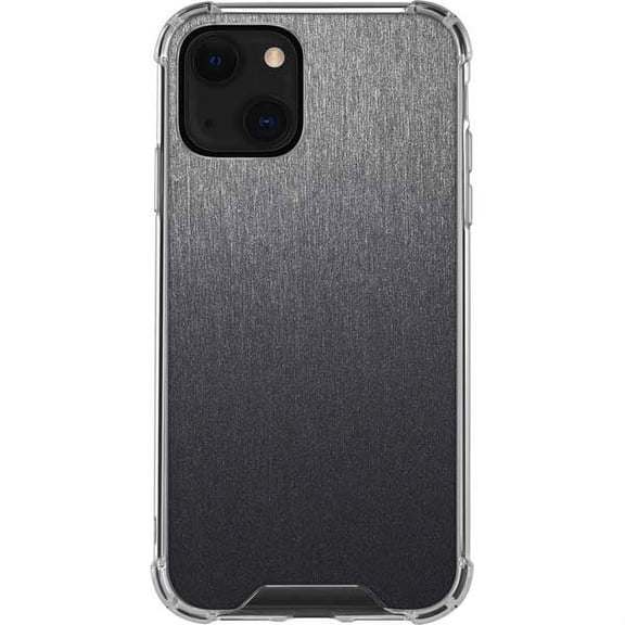 Skinit Textures Brushed Steel Texture iPhone 13 Mini Clear Case