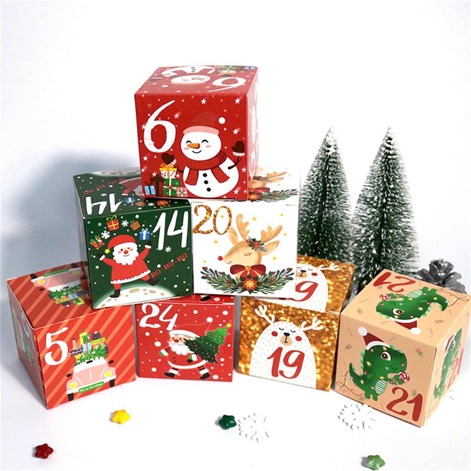 Calendrier De L'Avent Detroit Lions - 24 Mini-ornements Pour Sapin, Collection édition Limitée - 9