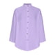thumbnail image 4 of Blusas para mujer,Blusa holgada con cuello en V para mujer, túnica informal de manga larga con bolsillo, mezcla de algodón y lino, para oficina y uso diario, sopatenor, 4 of 8
