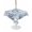 Navy, Azure, White, variant on Outdoor Tablecloth with Umbrella Hole for Patio/Picnic/Party/Camping, Blue Crab Coastal Waterproof Table Cloth Rectangle Table Cover Washable, Summer Beach Coral Conch Shell (60"x 84")