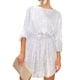 thumbnail image 1 of Txlixc Vestido de fiesta de lentejuelas para mujeres, vestido de cóctel corto de manga larga brillante, con cinturón Txlixc moda, 1 of 2