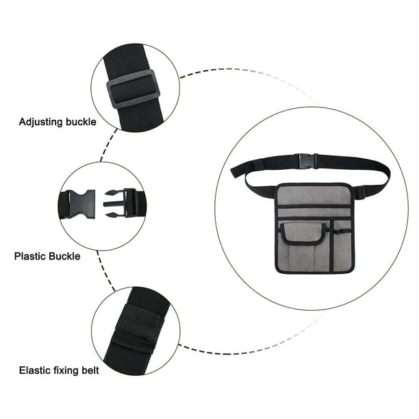 Bolsa para Dinero en La Cintura Del Camarero, Bolsa para Delantal de Restaurante, Múltiples Compartimentos, Bolsa para La Cintura Del Servidor de Gran Macarena Bolsas para servidores