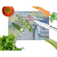 thumbnail image 2 of Caroline's Treasures Deep Sea Fishing Boat at LuLu's Glass Cutting Board Large, 2 of 2