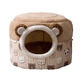 thumbnail image 3 of Cama para gatos perfecl tienda de campaña cerrada nido para dormir con cojín extraíble Talla M, 3 of 8