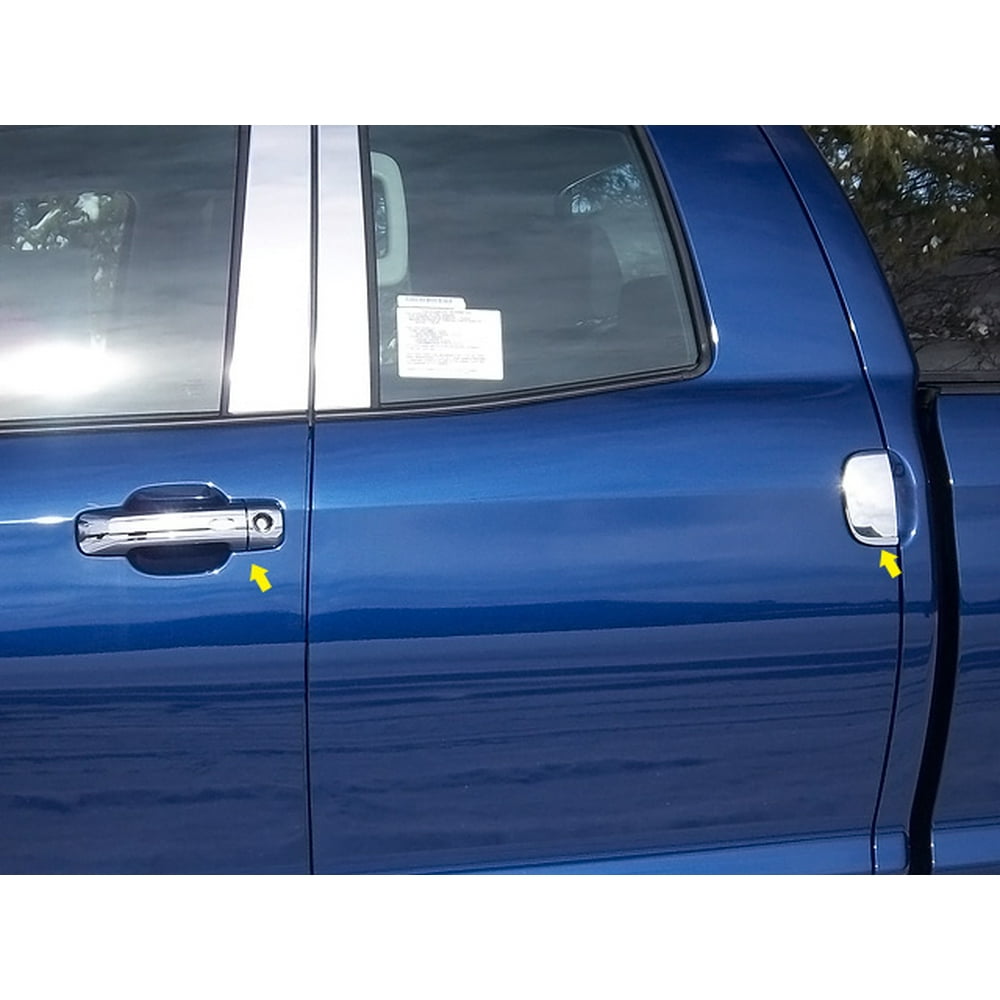 Chrome ABS Door Handle Cover 6Pc Fits 20072019 Toyota Tundra DH27146