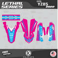 thumbnail image 2 of Kalair GFX Graphics Kit for Yamaha YZ85 (2022-2023) Lethal Series, 2 of 5