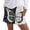 Black, variant on Women's Graphic Printed Loose Fit Beach Shorts Elastic Waist with Pockets Casual Summer Vacation Bottoms