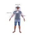 thumbnail image 1 of Haofy Beekeeping Jacket Equipment Coat Transparent Beekeeping With Clear View Fencing Hooded Veil, 1 of 8