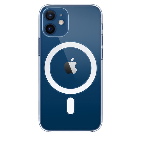 Funda para teléfono Apple iPhone 12 mini, transparente con MagSafe