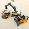 thumbnail image 5 of Remote Control Bulldozer Toys for Kids,9 Channel 1:24 Scale 2.4Ghz Construction Vehicles with Metal bulldozing Shovel,Lights,Sounds,RC Bulldozer Gifts for Boys Girls, 5 of 7