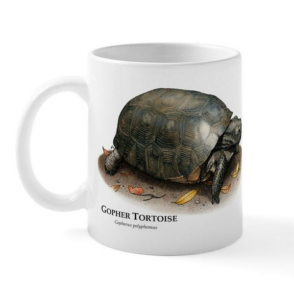 CafePress - Gopher Tortoise Mug - 11 oz Ceramic Mug - Novelty Coffee Tea Cup