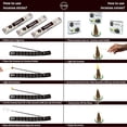 thumbnail image 4 of Vanilla Incense Sticks & Incense Cones Combo Pack - 60 Insence-Sticks + 30 Insence Cones - Inscense - Incense Cones Scented - Insents, 4 of 5