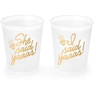 All About: Frosted Plastic Flex Cups –