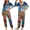 thumbnail image 6 of Encanto Womens Mens Hooded Jumpsuit - Zip Up One Piece Pajamas Soft Cozy Winter Warm Plush Loungewear, 6 of 8
