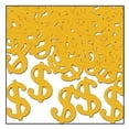thumbnail image 2 of Party Central Club Pack of 12 Gold Fanci-Fetti Casino Night Celebration Confetti Bags 1 Oz, 2 of 2