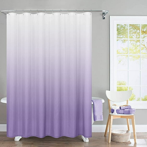 Lilac cheap shower curtain