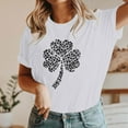 thumbnail image 3 of St. Patrick's Day Sweatshirt For Women Shamrock Clover Printed St Patty's Day Outfits Casual Loose Long Sleeve Tops, 3 of 5
