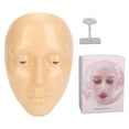 thumbnail image 1 of Fiudx Cabezal de Práctica de Maquillaje, Modelo Facial Realista 5D, Fácil de Limpiar y Desmontable, Técnicas Faciales Completas, Aplicación de Sombras de Ojos y Cejas, Maquillador Principiante, Regal, 1 of 3