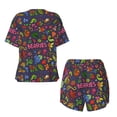 thumbnail image 5 of Lsque Berry Fruits Women's Short-Sleeved Pajama Set - 2 Piece Soft and Lightweight Sleepwear Set-Small, 5 of 9