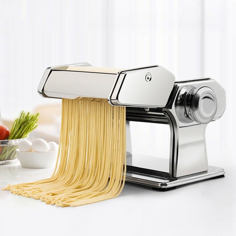 Household Manual Noodle Maker Stainless Steel Fresh Pasta Machine