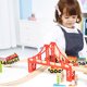 thumbnail image 2 of Reemplazo para pista de madera, tren pequeño, grúa, juguete, niños, vacaciones, regalo de cumpleaños Monstrate WJ3722-03, 2 of 7