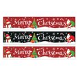 thumbnail image 1 of Naiovety Tela de fondo de Navidad, pancartas de cumpleaños sencillas y convenientes multifuncionales, adorno decorativo delicado para puerta Kits de decoración para fiestas tipo 4 Naiovety HA060010-04, 1 of 6