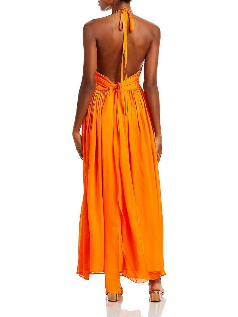 Cult Gaia Womens Sloane Halter Dress Cover-Up - Walmart.com