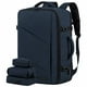 thumbnail image 1 of Mochila de viaje LOVEVOOK Carry on 50 L con puerto USB azul marino, 1 of 7