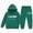 C81--Dark Green, variant on Toddler Baby Girl Outfits Toddler Fall Winter Clothes Cute Long Sleeve Sweatshirt Tops Pants Set Infant 2Pcs Clothing,12-13 Years,Grey