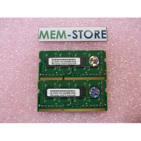 8GB 2x4GB PC3-8500 DDR3-1066 SODIMM Memory Dell M6400, Studio 14z, Studio XPS 16 (3rd Party)