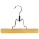 thumbnail image 1 of Colgador de ropa Whitmor, madera, grado A, pinza holgada, paquete de 5, 1 of 4