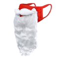 thumbnail image 3 of Navidad unisex adultos Santa Claus barba mascarilla Navidad boca cubre ornamento, 3 of 5