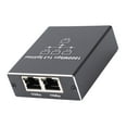 thumbnail image 1 of RJ45 Splitter, 1000Mbps Gigabit Ethernet Splitter with USB Power Cable, Aluminum Alloy for Computer, TV, Game Console, 1 of 7